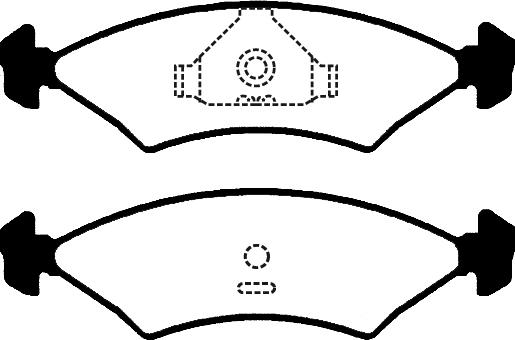 Raicam RA.0290.0 - Комплект спирачно феродо, дискови спирачки vvparts.bg