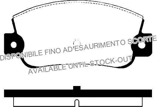 Raicam RA.0255.0 - Комплект спирачно феродо, дискови спирачки vvparts.bg