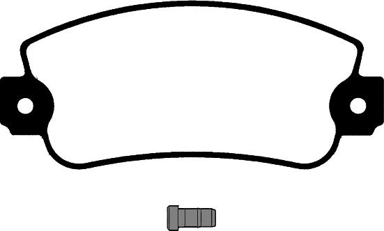 Raicam RA.0250.0 - Комплект спирачно феродо, дискови спирачки vvparts.bg