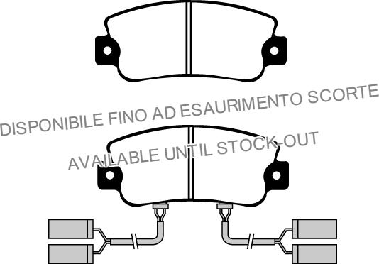 Raicam RA.0260.1 - Комплект спирачно феродо, дискови спирачки vvparts.bg