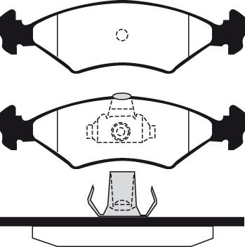 Raicam RA.0219.4 - Комплект спирачно феродо, дискови спирачки vvparts.bg