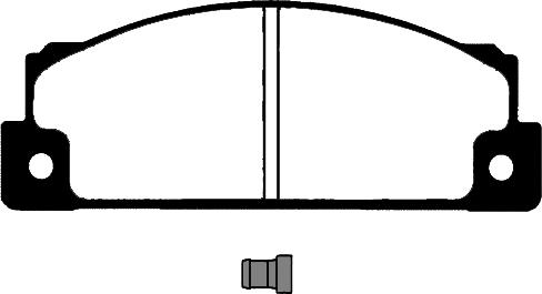 Raicam RA.0217.0 - Комплект спирачно феродо, дискови спирачки vvparts.bg