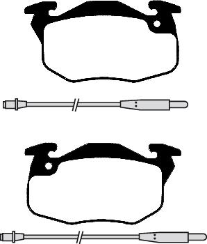 Raicam RA.0285.1 - Комплект спирачно феродо, дискови спирачки vvparts.bg