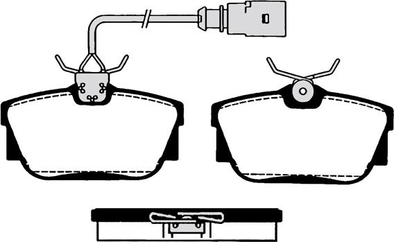 Raicam RA.0793.2 - Комплект спирачно феродо, дискови спирачки vvparts.bg