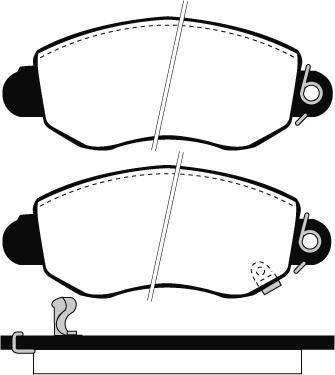 Raicam RA.0756.0 - Комплект спирачно феродо, дискови спирачки vvparts.bg