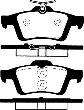 Raicam RA.0769.6 - Комплект спирачно феродо, дискови спирачки vvparts.bg