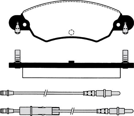 Raicam RA.0766.0 - Комплект спирачно феродо, дискови спирачки vvparts.bg