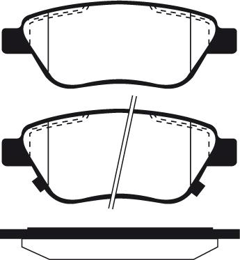 Raicam RA.0760.7 - Комплект спирачно феродо, дискови спирачки vvparts.bg