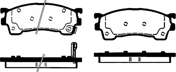 Raicam RA.0731.0 - Комплект спирачно феродо, дискови спирачки vvparts.bg