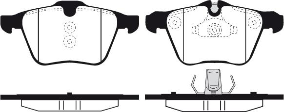 Raicam RA.1096.0 - Комплект спирачно феродо, дискови спирачки vvparts.bg