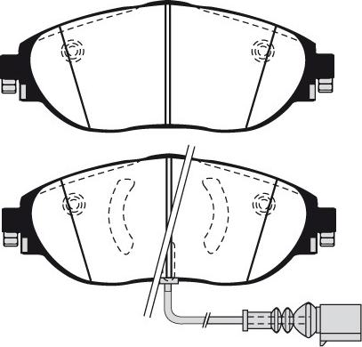 Raicam RA.1038.0 - Комплект спирачно феродо, дискови спирачки vvparts.bg