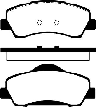 Raicam RA.1026.0 - Комплект спирачно феродо, дискови спирачки vvparts.bg