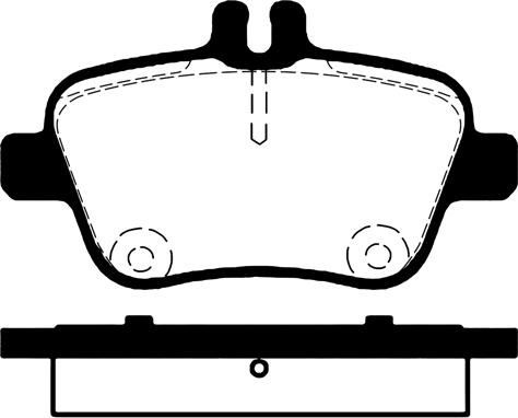 Raicam RA.1023.0 - Комплект спирачно феродо, дискови спирачки vvparts.bg