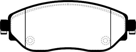 Raicam RA.1101.0 - Комплект спирачно феродо, дискови спирачки vvparts.bg