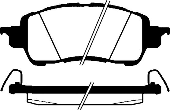 Raicam RA.1115.0 - Комплект спирачно феродо, дискови спирачки vvparts.bg