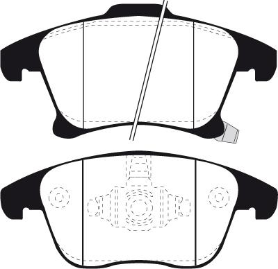 Raicam RA.1113.0 - Комплект спирачно феродо, дискови спирачки vvparts.bg