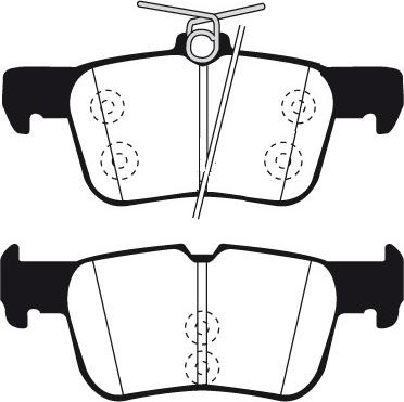 Raicam RA.1112.4 - Комплект спирачно феродо, дискови спирачки vvparts.bg