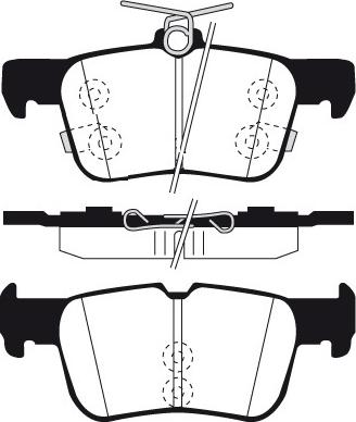 Raicam RA.1112.0 - Комплект спирачно феродо, дискови спирачки vvparts.bg