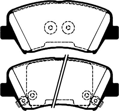 Raicam RA.1122.0 - Комплект спирачно феродо, дискови спирачки vvparts.bg