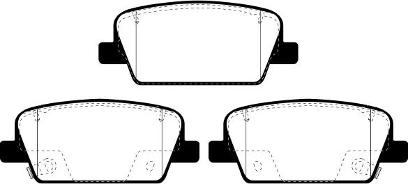 Raicam RA.1265.0 - Комплект спирачно феродо, дискови спирачки vvparts.bg