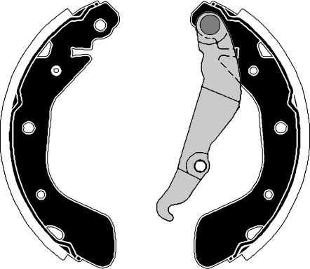 Raicam RA30480 - Комплект спирачна челюст vvparts.bg