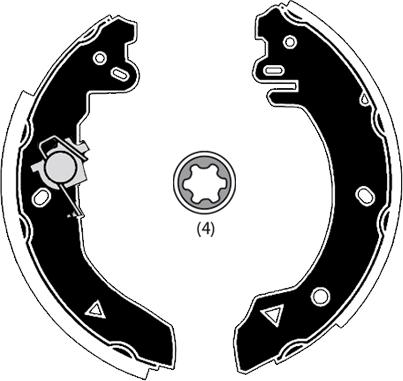 Raicam RA25770 - Комплект спирачна челюст vvparts.bg