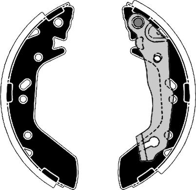 Raicam RA28890 - Комплект спирачна челюст vvparts.bg