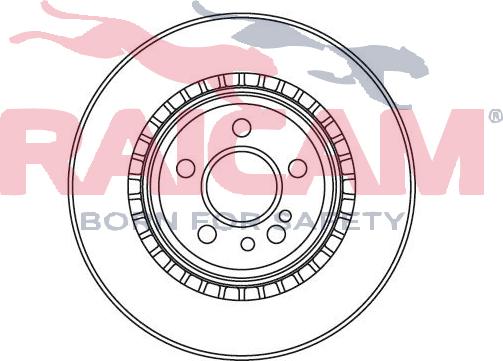 Raicam RD00495 - Спирачен диск vvparts.bg