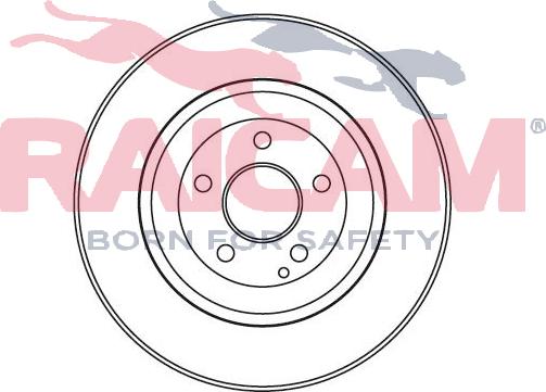 Raicam RD00490 - Спирачен диск vvparts.bg