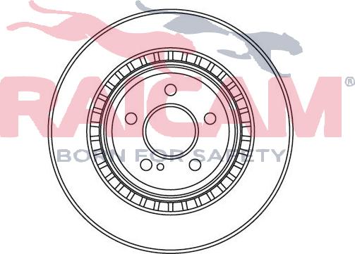 Raicam RD00489 - Спирачен диск vvparts.bg