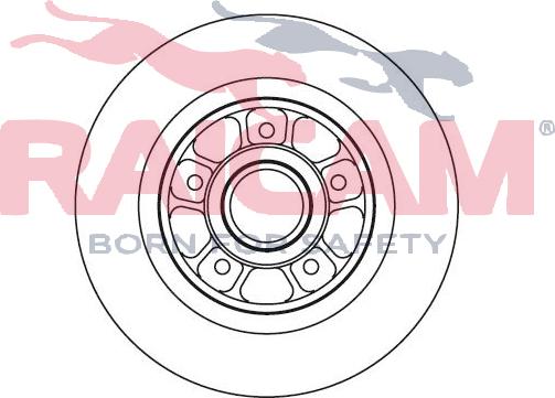 Raicam RD00678 - Спирачен диск vvparts.bg