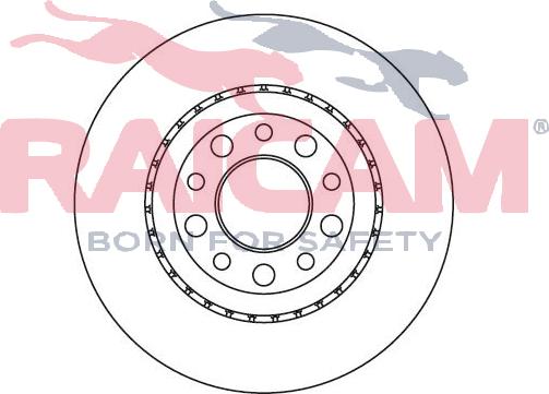 Raicam RD00019 - Спирачен диск vvparts.bg