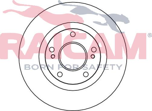 Raicam RD00175 - Спирачен диск vvparts.bg