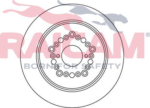 Raicam RD00817 - Спирачен диск vvparts.bg