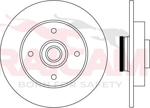 Raicam RD01542 - Спирачен диск vvparts.bg