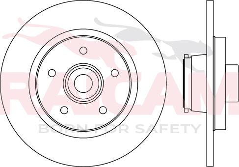 Raicam RD01553 - Спирачен диск vvparts.bg