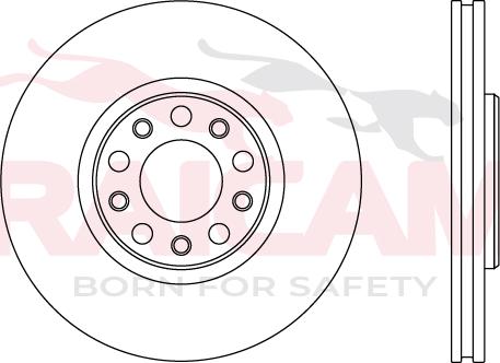 Raicam RD01534 - Спирачен диск vvparts.bg