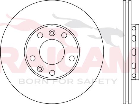 Raicam RD01613 - Спирачен диск vvparts.bg