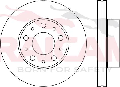 Raicam RD01622 - Спирачен диск vvparts.bg