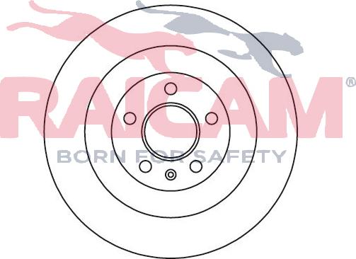 Raicam RD01133 - Спирачен диск vvparts.bg