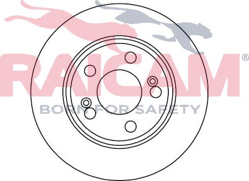 Raicam RD01249 - Спирачен диск vvparts.bg