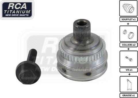 RCA France AA04A - Каре комплект, полуоска vvparts.bg