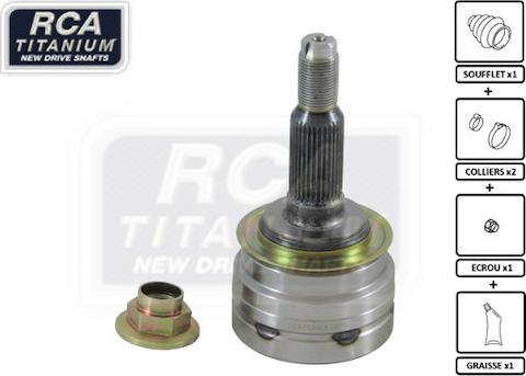 RCA France GM15 - Каре комплект, полуоска vvparts.bg