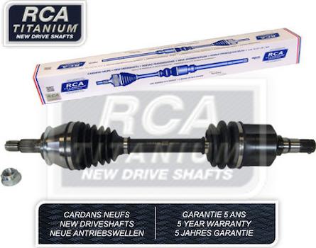 RCA France MIN142N - Полуоска vvparts.bg