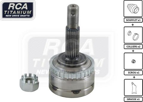 RCA France OA04F2 - Каре комплект, полуоска vvparts.bg