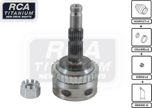 RCA France OA84A - Каре комплект, полуоска vvparts.bg