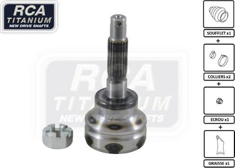 RCA France RV10 - Каре комплект, полуоска vvparts.bg