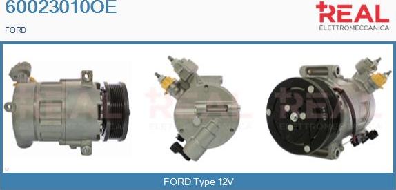 REAL 60023010OE - Компресор, климатизация vvparts.bg