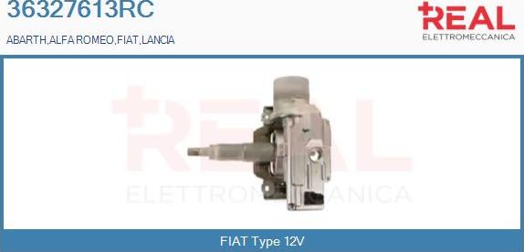 REAL 36327613RC - Кормилна колона vvparts.bg