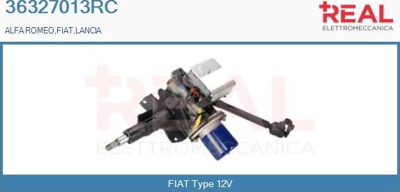 REAL 36327013RC - Кормилна колона vvparts.bg